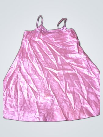 Pink Satin Dress