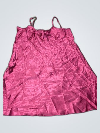 Pink Satin Dress