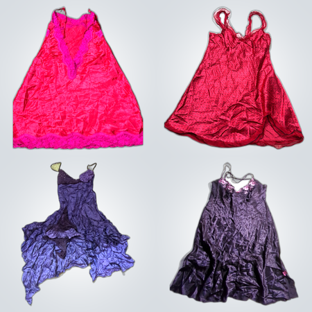 Designer Sleepwear Bundle: Whisper, Victoria's Secret, George & More Slip Dresses & Camisoles
