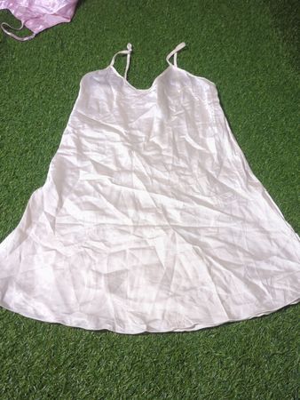 St. Bernard White Dress