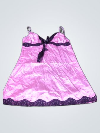 La Perla Pink Satin Slip Dress