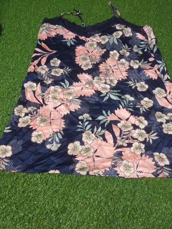 Floral Pajama Top