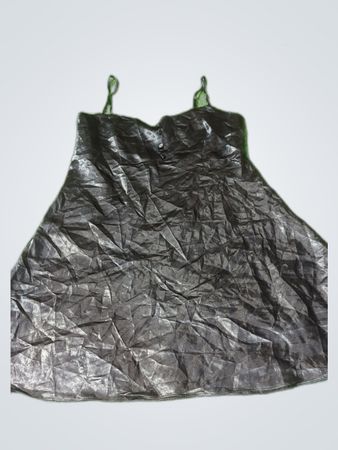Black Satin Chemise