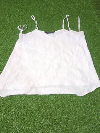 White Strappy Top