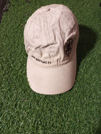 Tan Baseball Cap with Crazy Mike's Logo