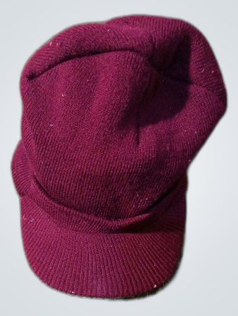Maroon Knit Cap