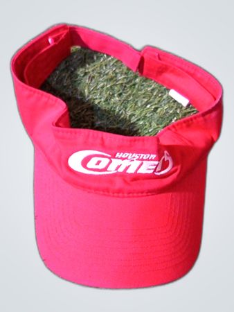 Red Visor Cap