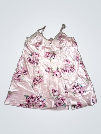 Pink Floral Nightgown