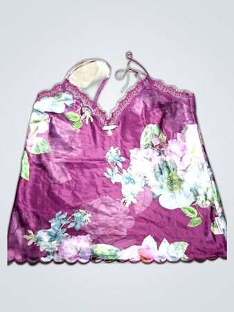 Ted Baker Purple Floral Night Top