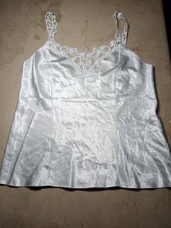 White Silk Camisole