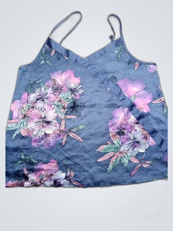 Blue Floral Camisole