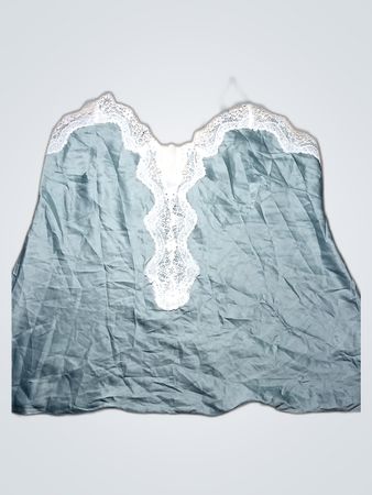 F&F Blue Lace Trim Camisole