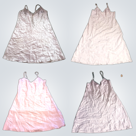 Y2K Satin Slip Dresses