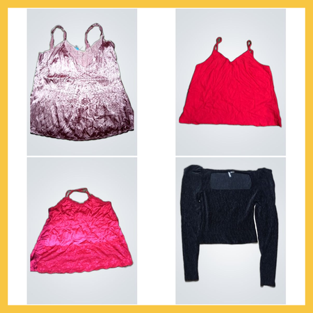 Velvet tops