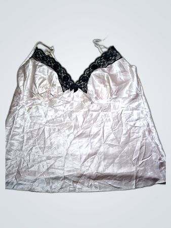 George Pink Lace Trim Camisole
