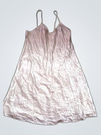 White Satin Dress