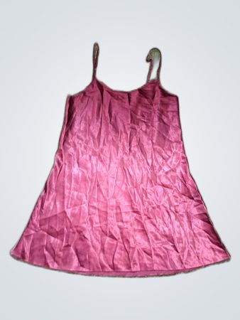 Maroon Satin Cami Top