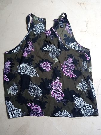 Floral Halter Neck Top