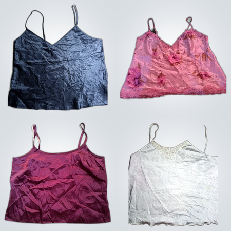 Y2K Camisoles Satin Bundle