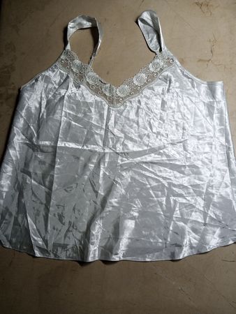 White Satin Camisole