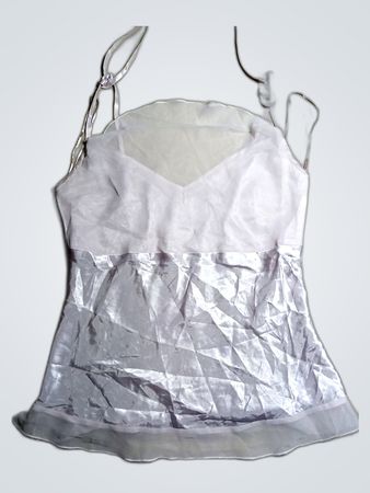 Women's Pink Satin Camisole