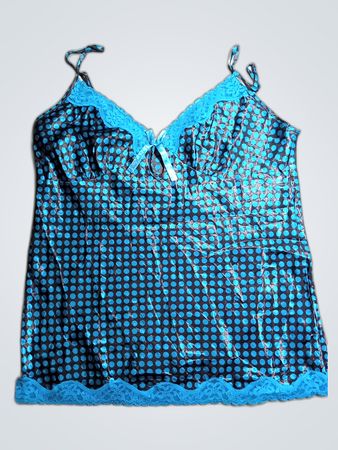 Freya Blue Polka Dot Camisole