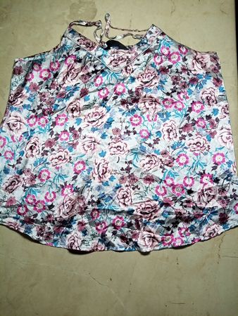Floral Halter Top