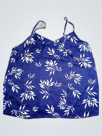 Blue Floral Top