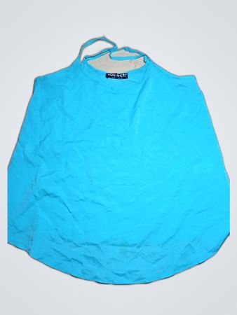 Blue Halter Neck Top