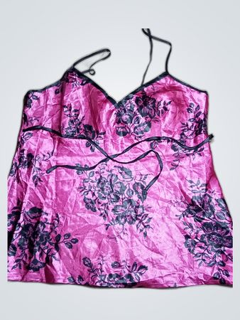Pink Floral Chemise