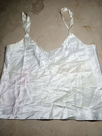 White Satin Camisole