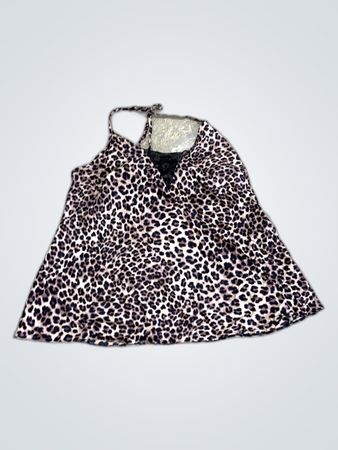 Leopard Print Halter Top