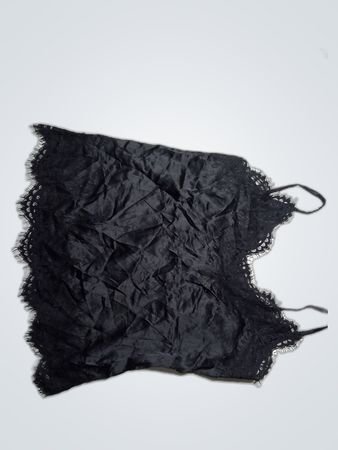 Black Lace Trim Camisole