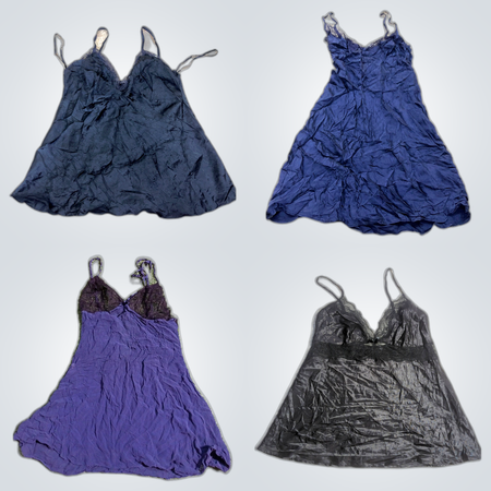 Y2K Satin Slip Dresses