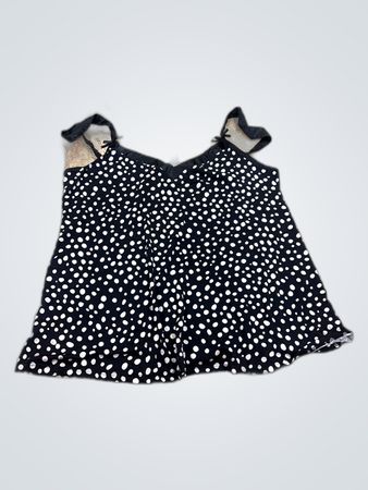 Bumble b. Polka Dot Lace Trim Camisole