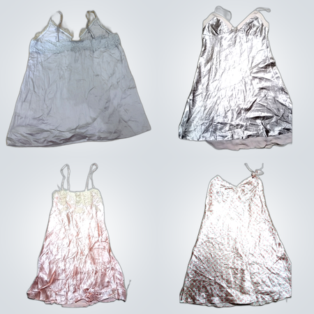 Ensemble de nuit en soie et satin - Whisper, La Senza, M&S et plus Robes de nuit et Chemises