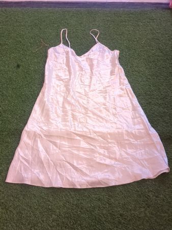 Pink Satin Dress