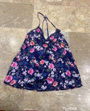 Floral Halter Neck Dress