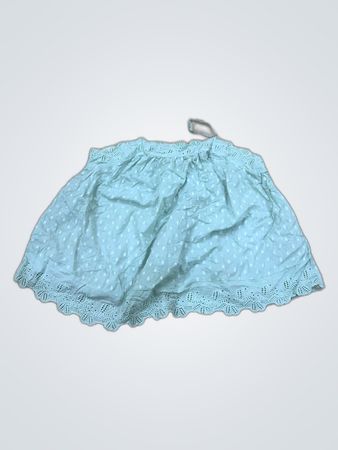 George Light Blue Lace Trim Dress