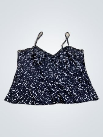 Black Polka Dot Tank Top