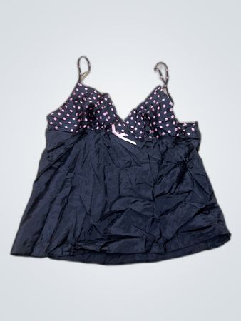 Florence + Fred Black Polka Dot Camisole