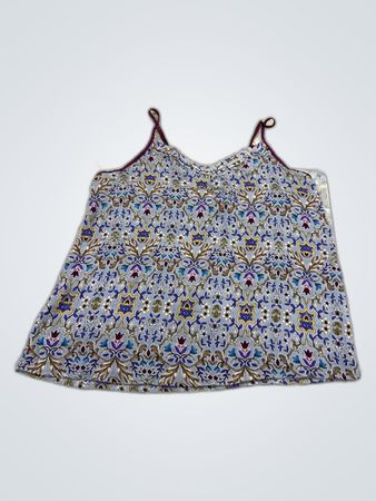 Floral Pattern Tank Top