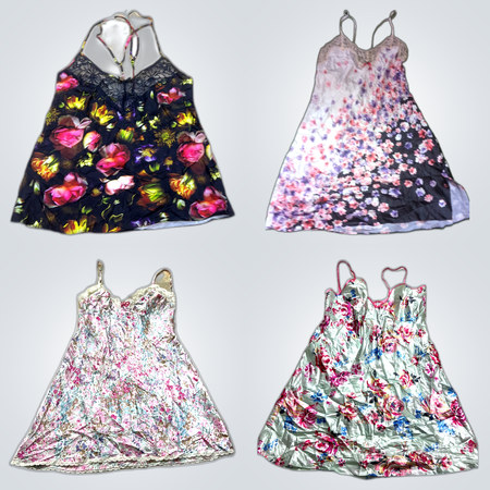 Colourfull slip dress 🥻