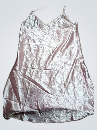 Pink Satin Nightgown