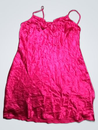 Pink Satin Nightdress