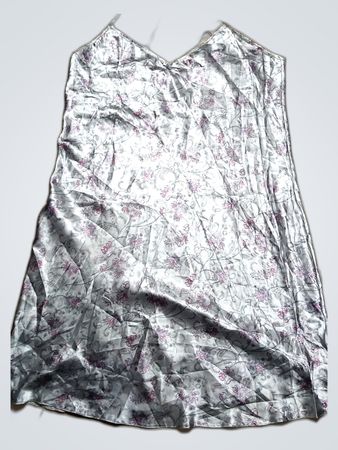 Silk Floral Nightgown