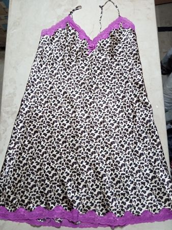 George Leopard Print Night Dress