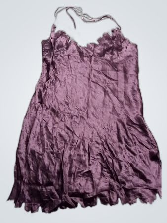 La Senza Purple Satin Chemise