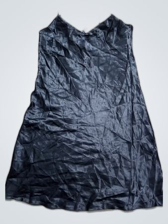 Black Satin Dress