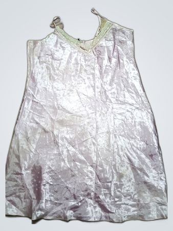 Pink Satin Chemise